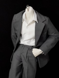 75cm doll Dark gray suit set 75cm doll Dark gray suit set
